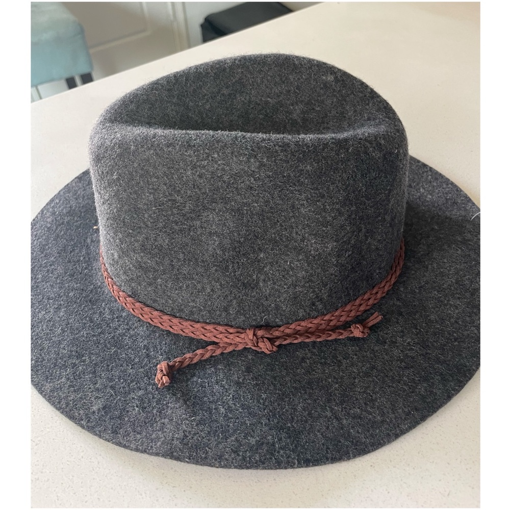 Boho Braided Trim Panama hat - Picture 6 of 7